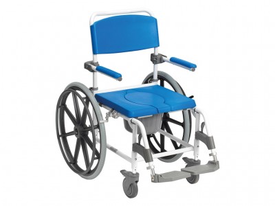 Shower wheelchair/wheeled commode Aston 24