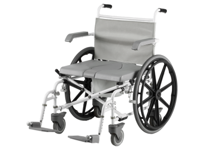 Shower wheelchair/wheeled commode DuoMotion 24 XL 
