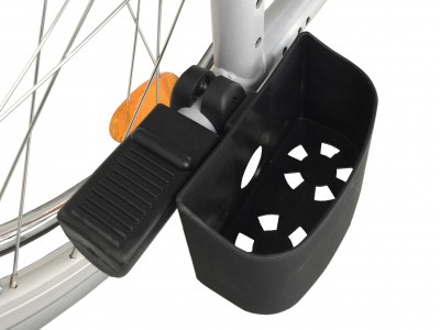 Cane holder for wheelchairs